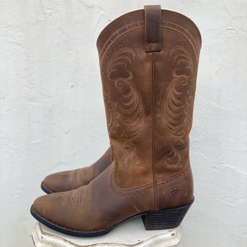 Ariat Magnolia Sunflower Cowgirl boots 7.5